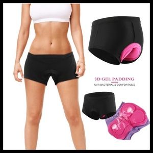 NWOT 3-D Gel Padded Cycling Underwear